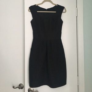 Black jacquard BCBG sheath dress