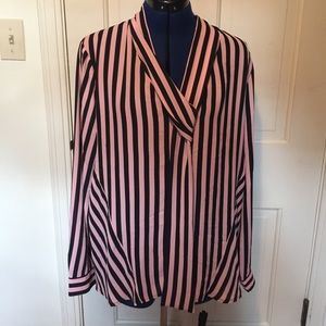 Worthington Striped Blouse