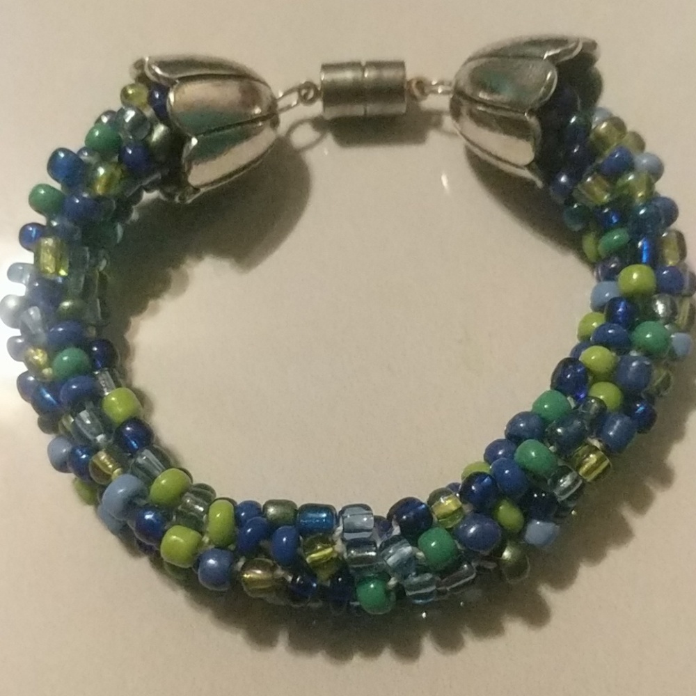 Kumihimo style bracelet