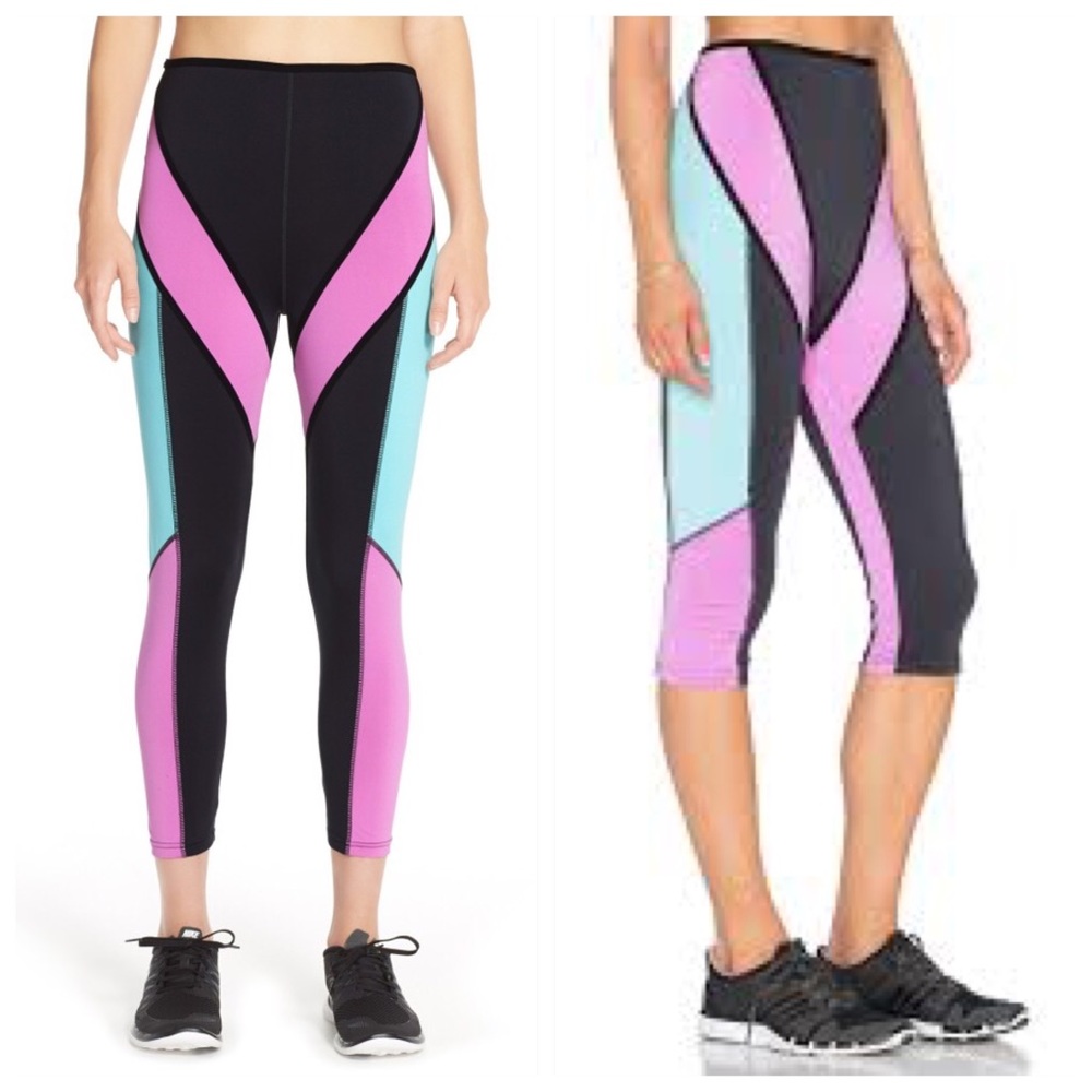 🆕Mink Pink Dynamite Leggings In Multi 3/4 - Picture 1 of 8