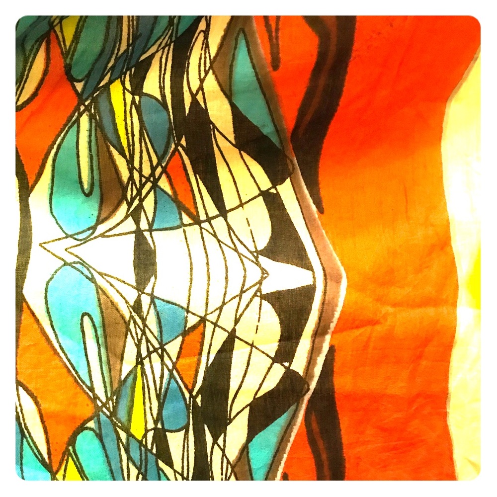 Abstract & Funky Maxi Dress! Xo
