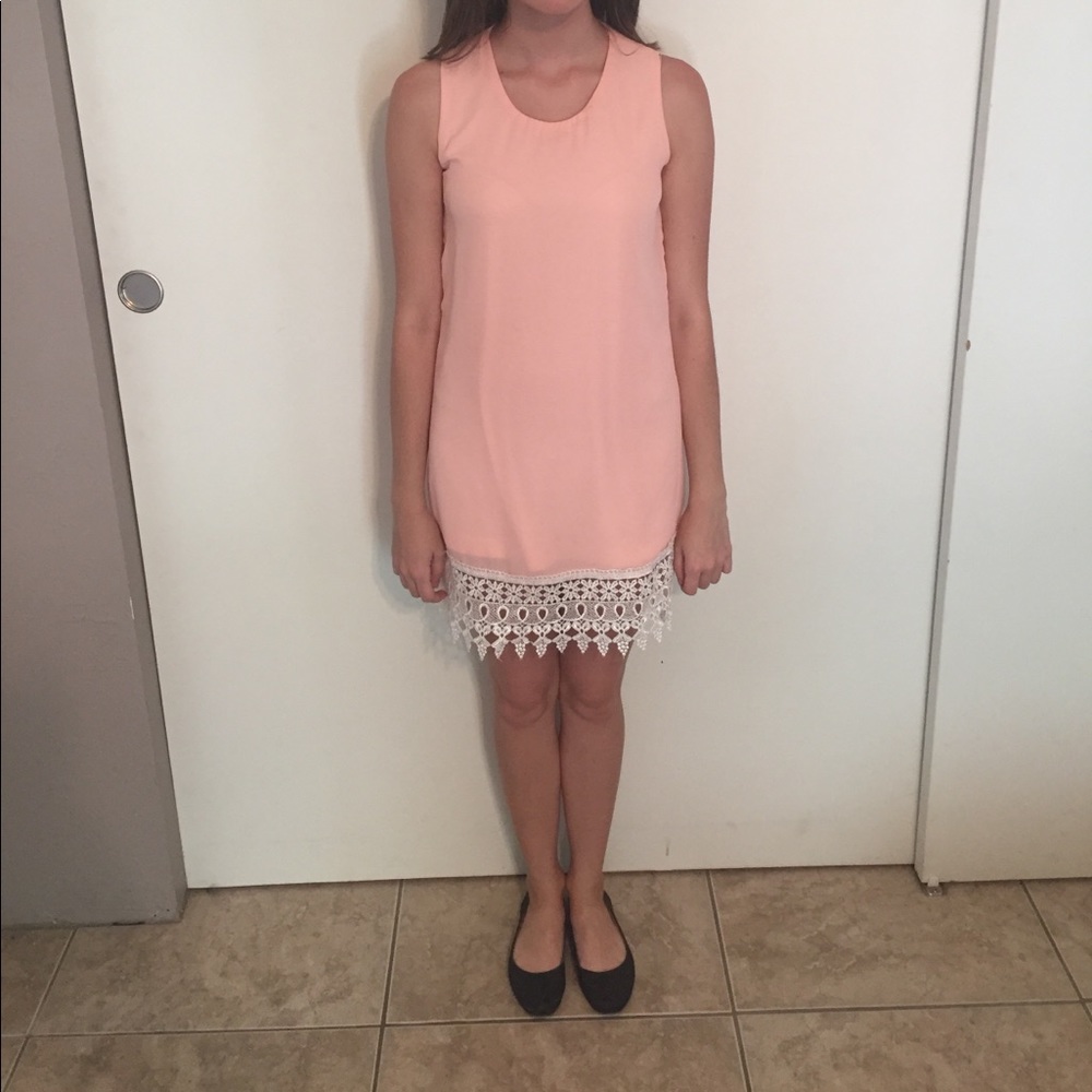 Light Pink Sheath Dress
