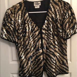 Sequin top