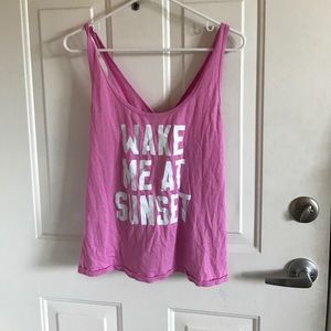 BS cross back tank top