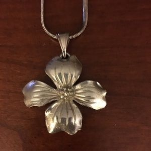 Vintage Magnolia Necklace