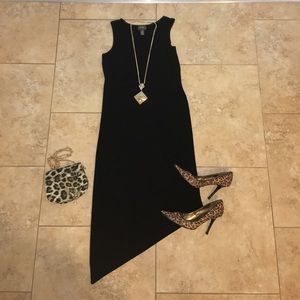Chico's Asymmetric Maxi Dress