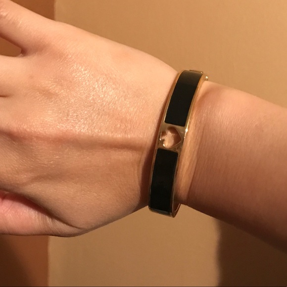 kate spade Jewelry - Kate Spade Black Ace Bangle ♠️