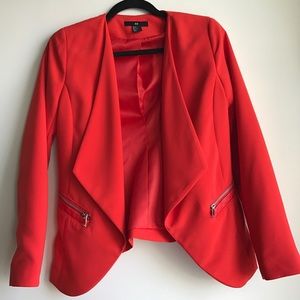 🧡❤️Red Orange H&M Blazer🧡❤️