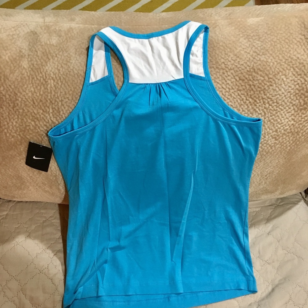 Nike New Turquoise Training T Shirt SZ XL - Picture 3 of 3