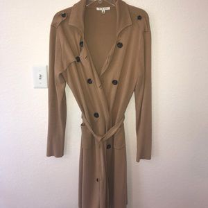 CAbi long sweater jacket sz M