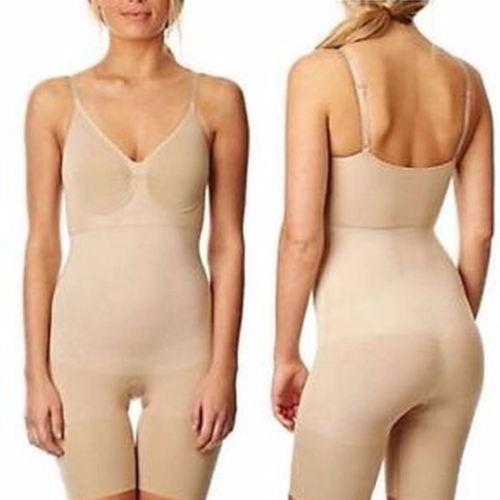 Spanx SLIM COGNITO Mid Thigh Shape Suit XL NEW