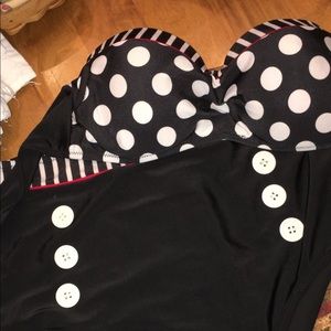 High waisted retro bikini