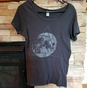 Geometric Moon Tee