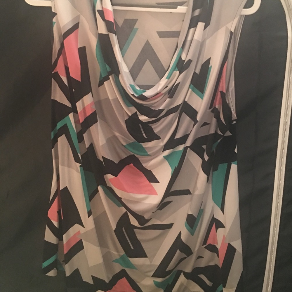 Sleeveless blouse