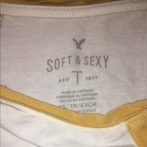 American eagle baseball tee