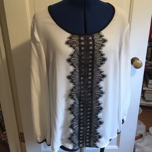 Style & Co. Lace Blouse