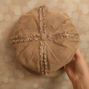 Wilson Leather suede hat