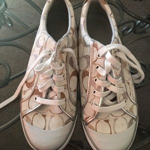 Coach Size 10B. Barrett Gesso Print.