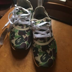 Brand new with tag Adidas nmd bape ape 10
