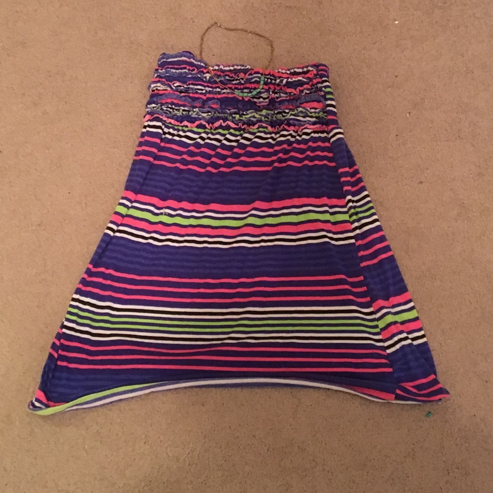 Striped cover up