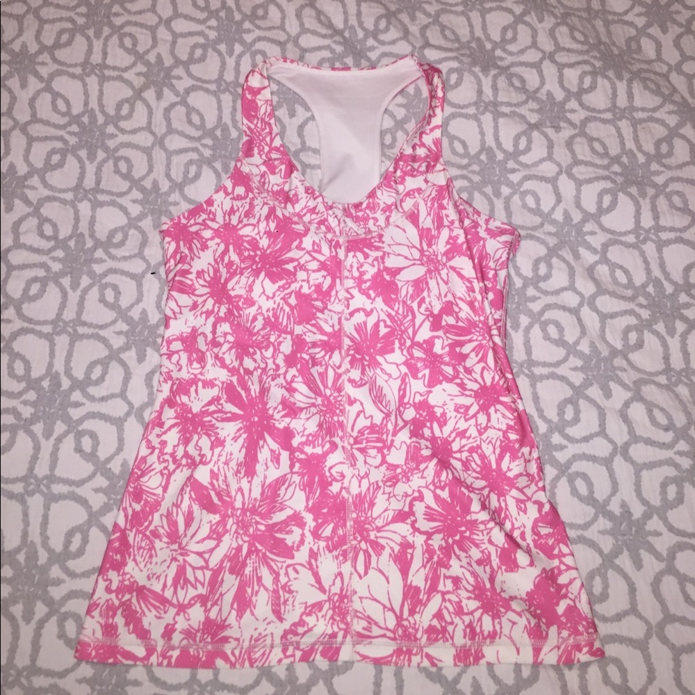 Floral Print Workout Tank with built in Bra ✨New✨