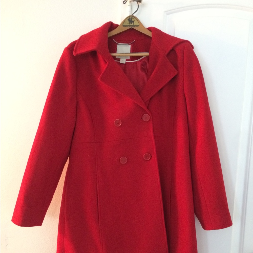 ‘RUBY RED’ WINTER WONDERLAND COAT