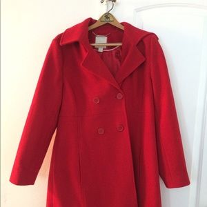 ‘RUBY RED’ WINTER WONDERLAND COAT