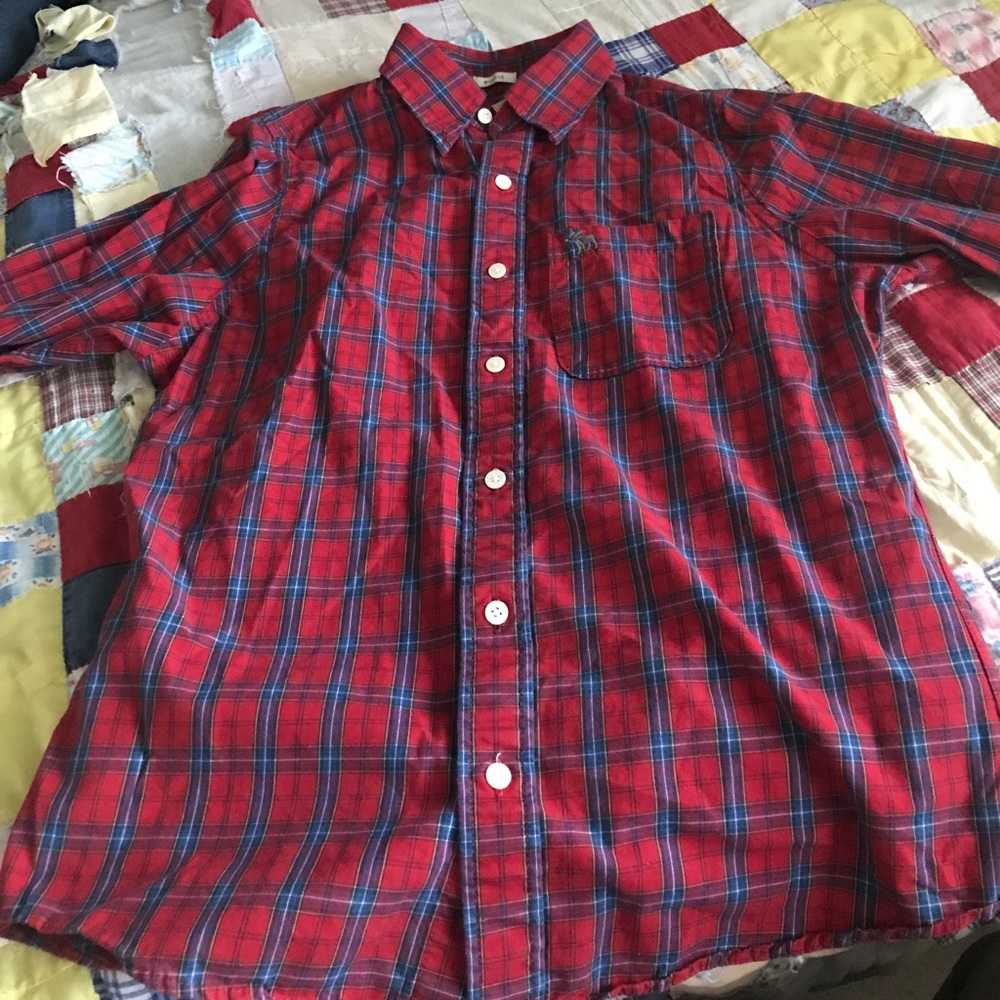 Abercrombie - button up - NICE - muscle fit med