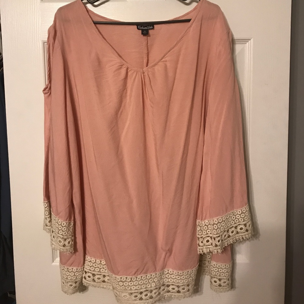 MUST HAVE blush pink women's fashion top
