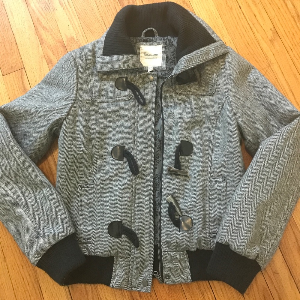 New heritage jacket with zippers/funky buttons ✨