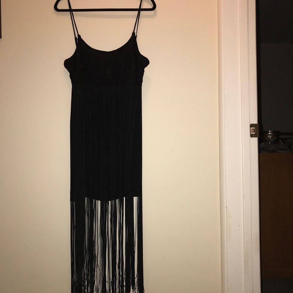 1920's inspired fringe dress