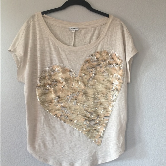 Heart sequin shirt - Picture 2 of 6