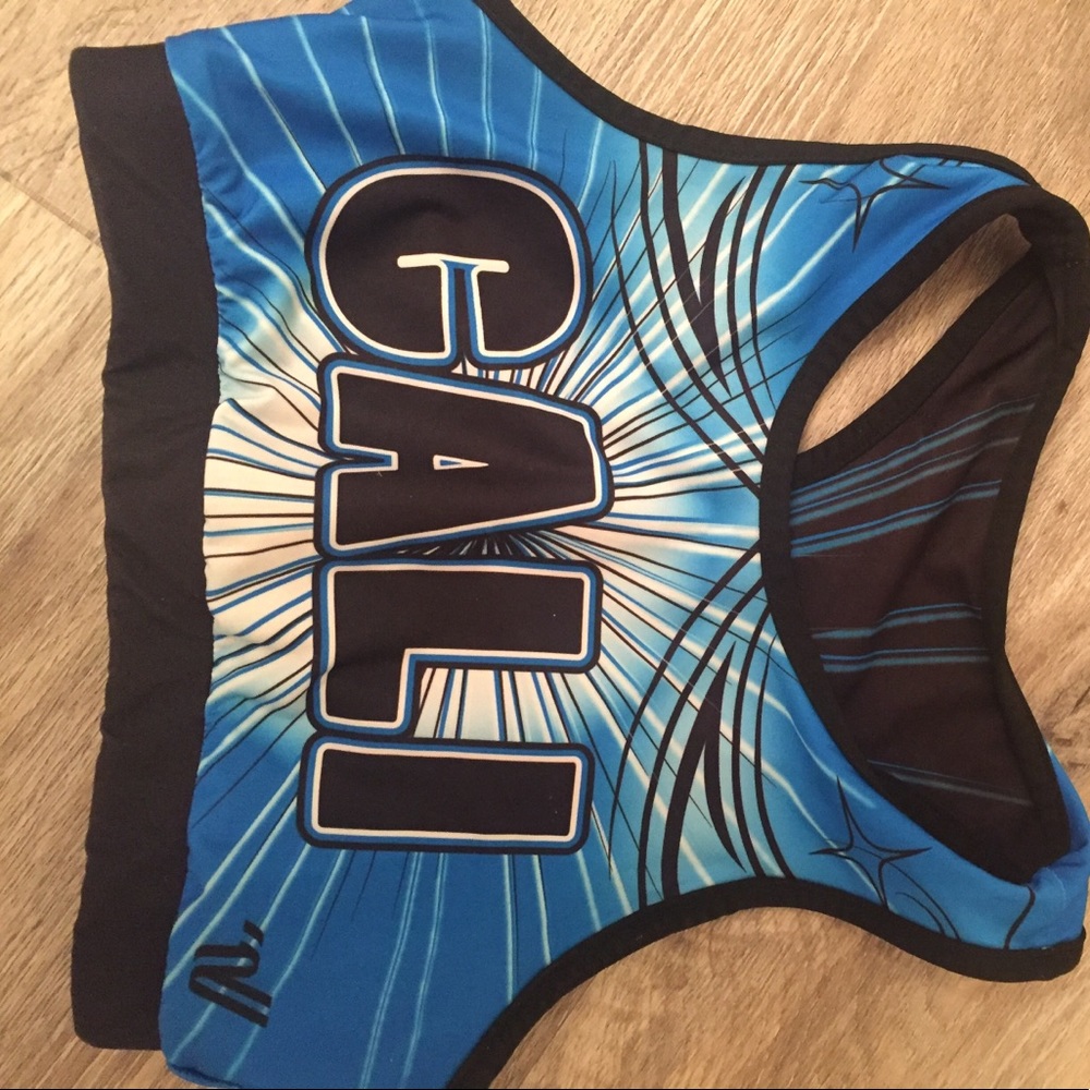 reversible California all stars sports bra
