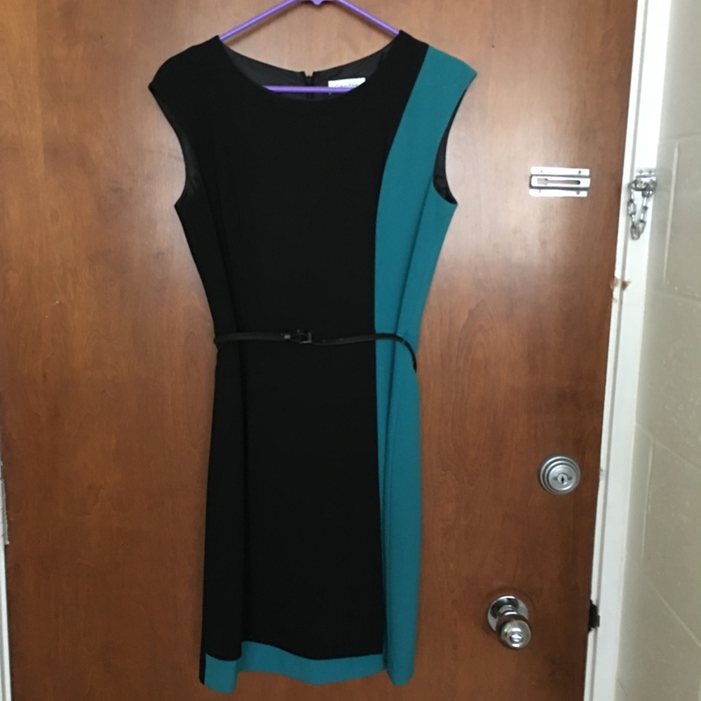 Calvin Klein Black Business Dress