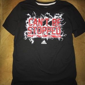 *SOLD* Adidas Youth Boy's Black T Shirt, Size 14