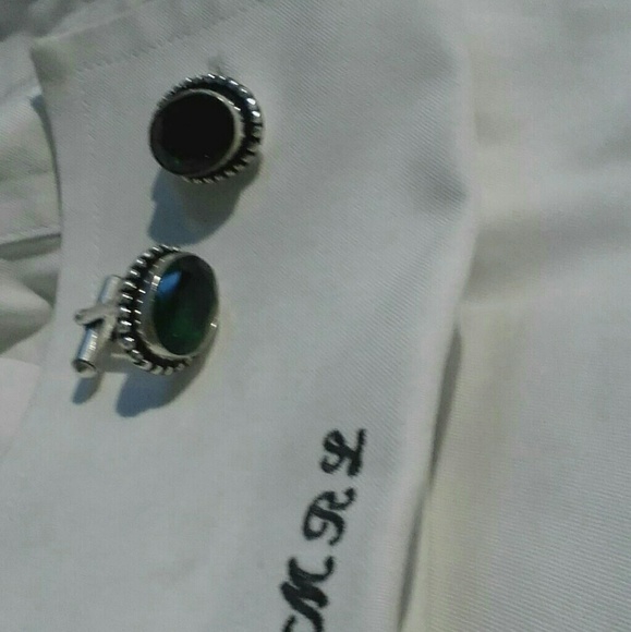 stainless steel and semi-precious Stone Other - Cuff Links new$17 Plus free gift
