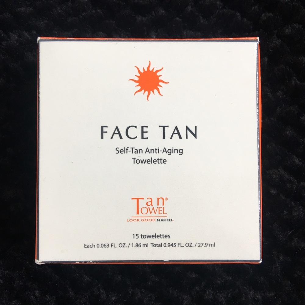 Face Tan Self-Tan Anti Aging Towelettes -TanTowel