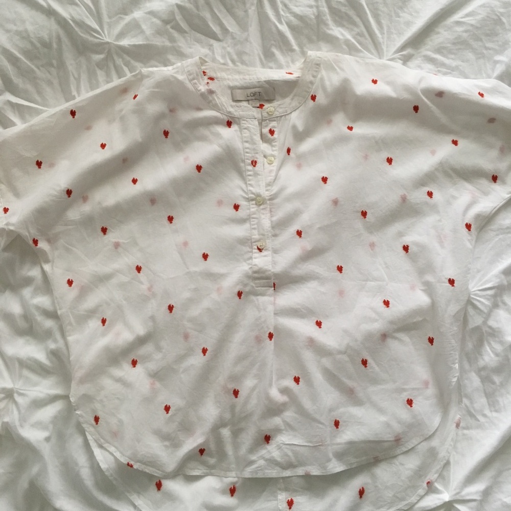 Loft Dolman Sleeve Blouse