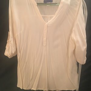 Cream blouse