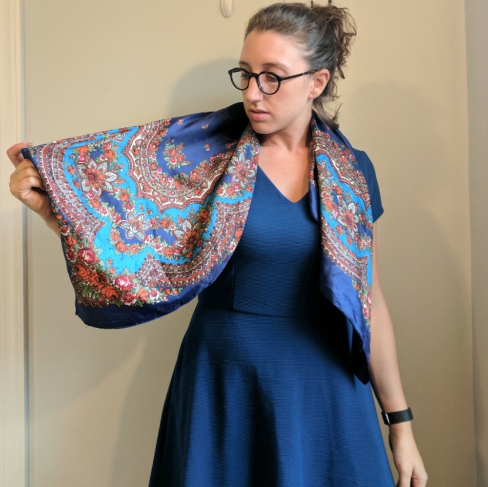 Gorgeous Silk Jerusalem Scarf