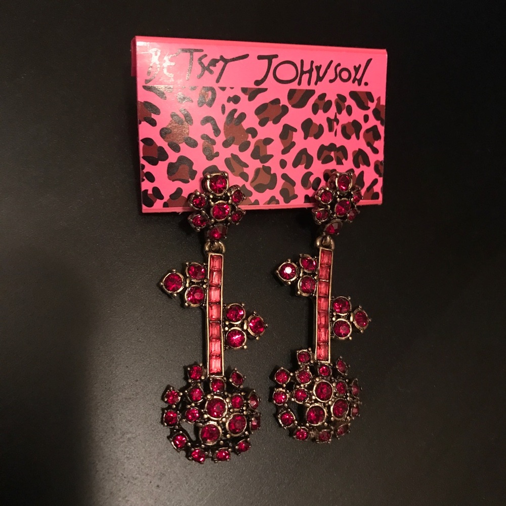 Betsey Johnson's Beautiful Earrings
