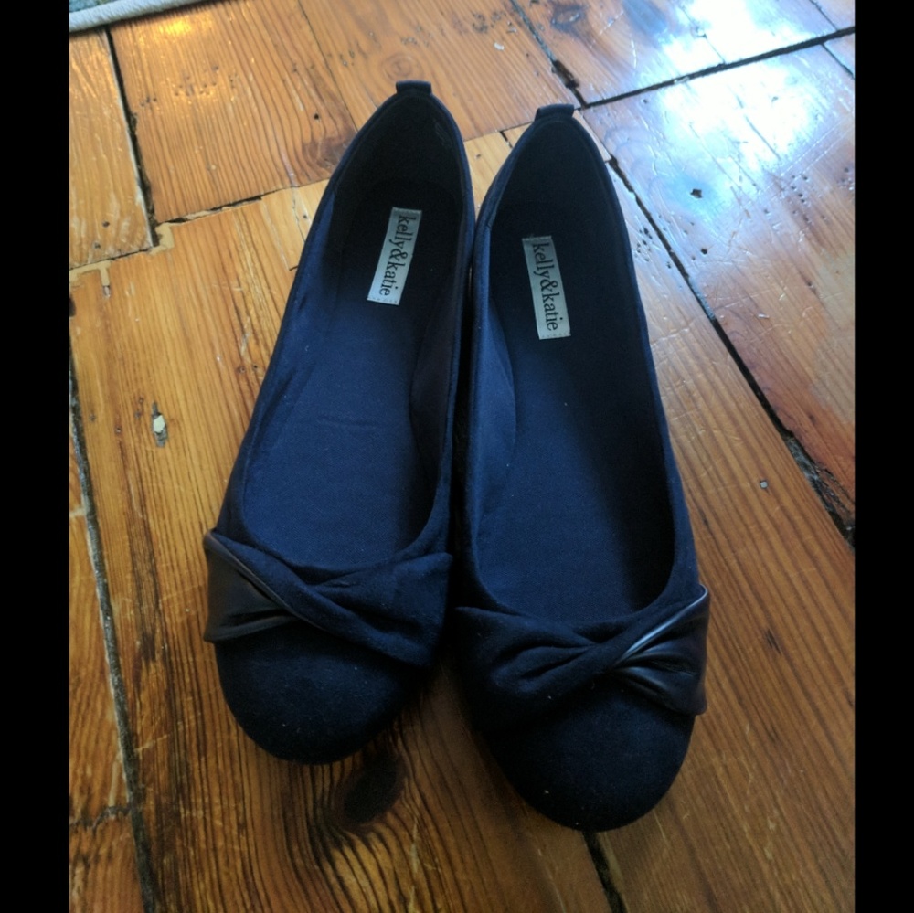Navy Kelly & Katie Ballerina Flats sz. 8.5