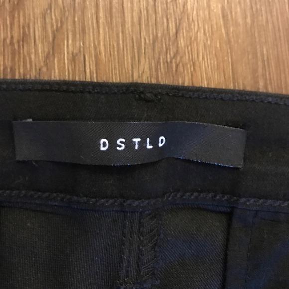 DSTLD Coated Denim Shorts - Picture 3 of 4