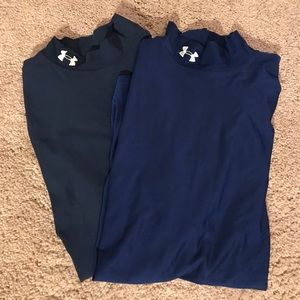 2 Under Armour long sleeve shirts
