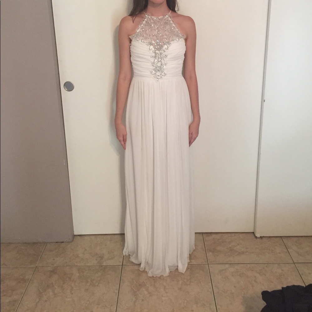 White Prom Dress