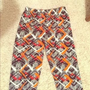 Capri brushed leggings