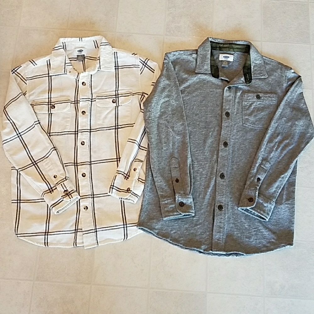 2 Boy Shirts size 10-12