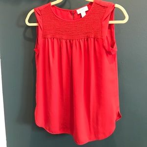 Red tank/blouse