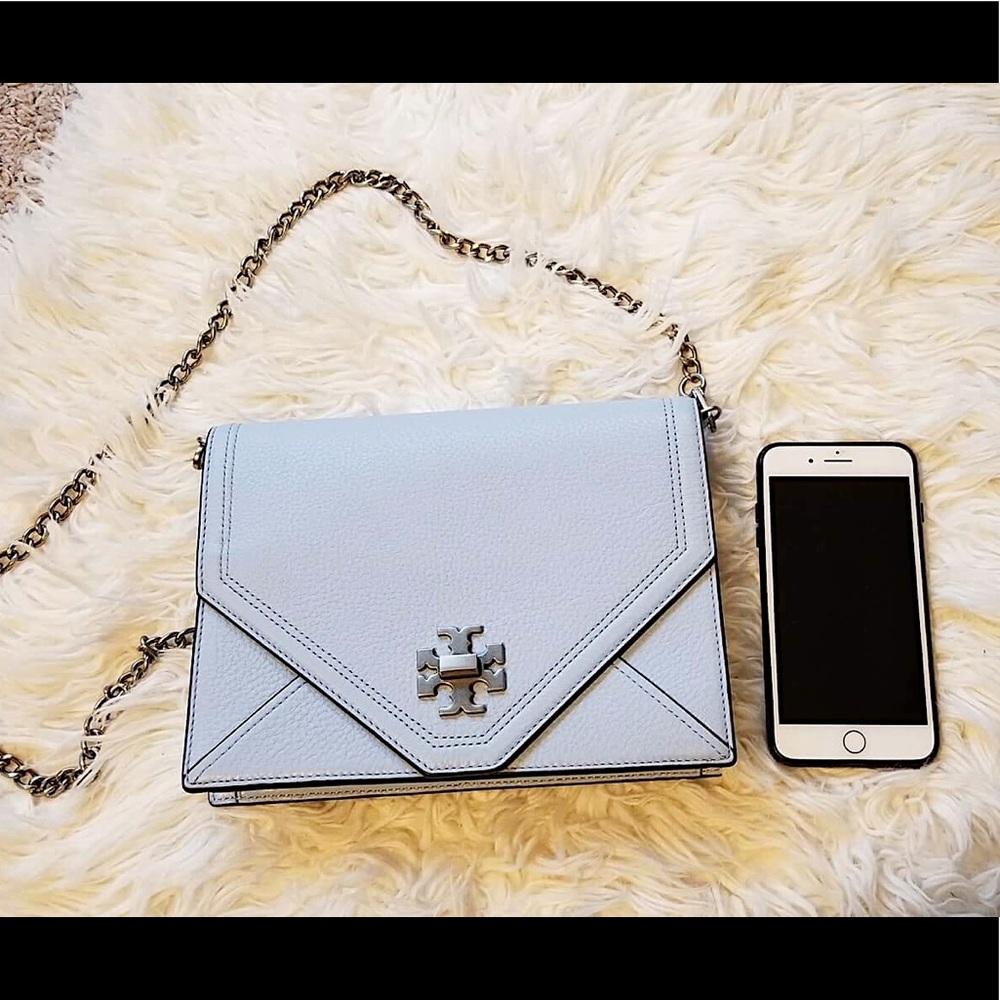 SOLD Tory Burch Kira leather crossbody bag