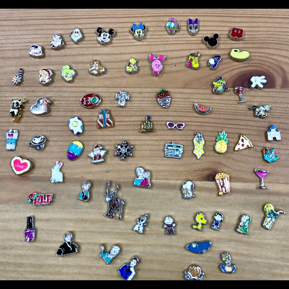 100 Living locket charms Plus 2 Origami Owl GiFTS!